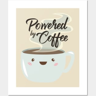 Powered By Coffee Posters and Art